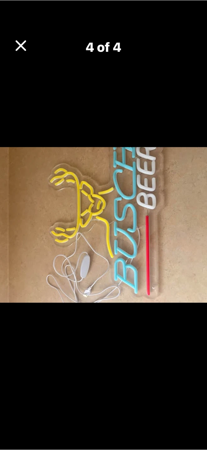 Busch Beer Neon Sign - photo 3