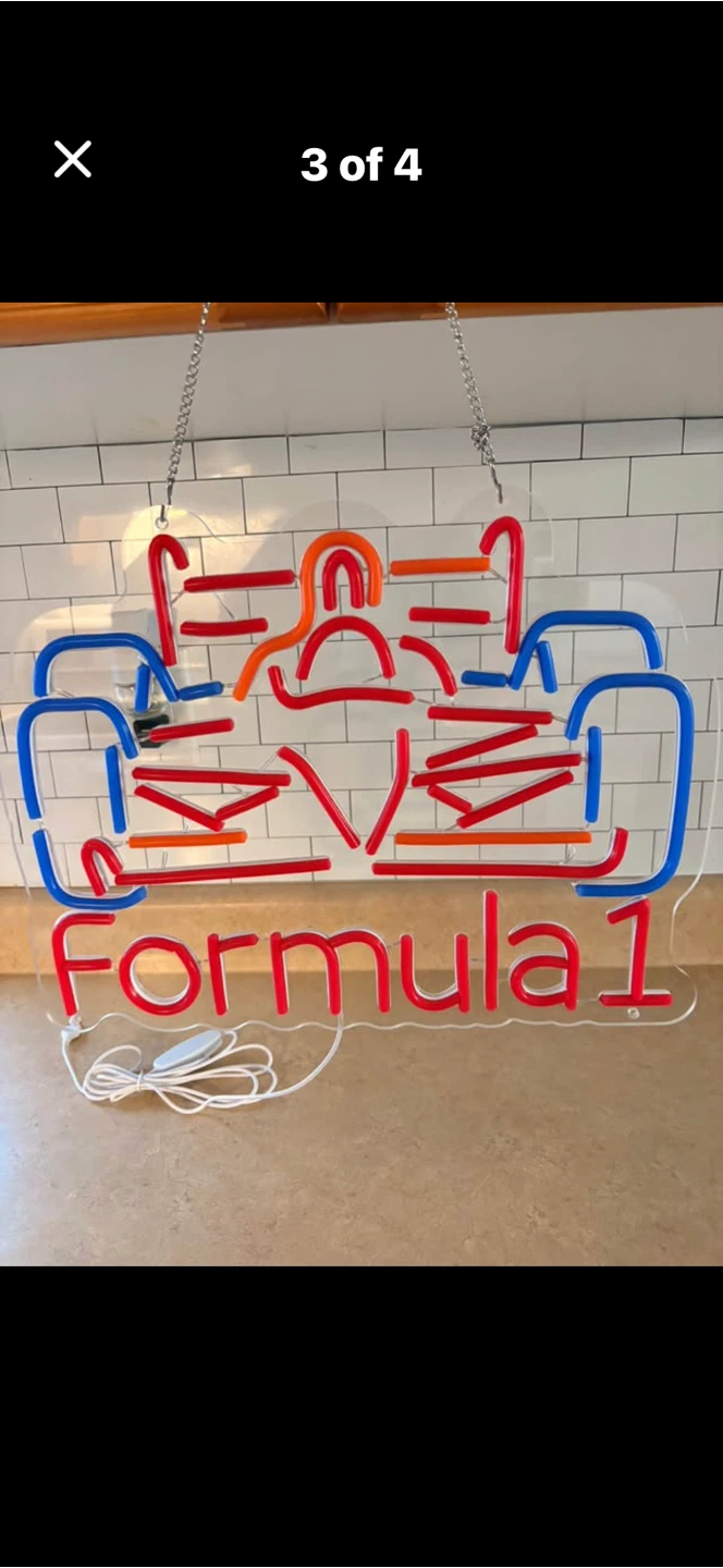 Formula 1 Neon Sign - photo 2