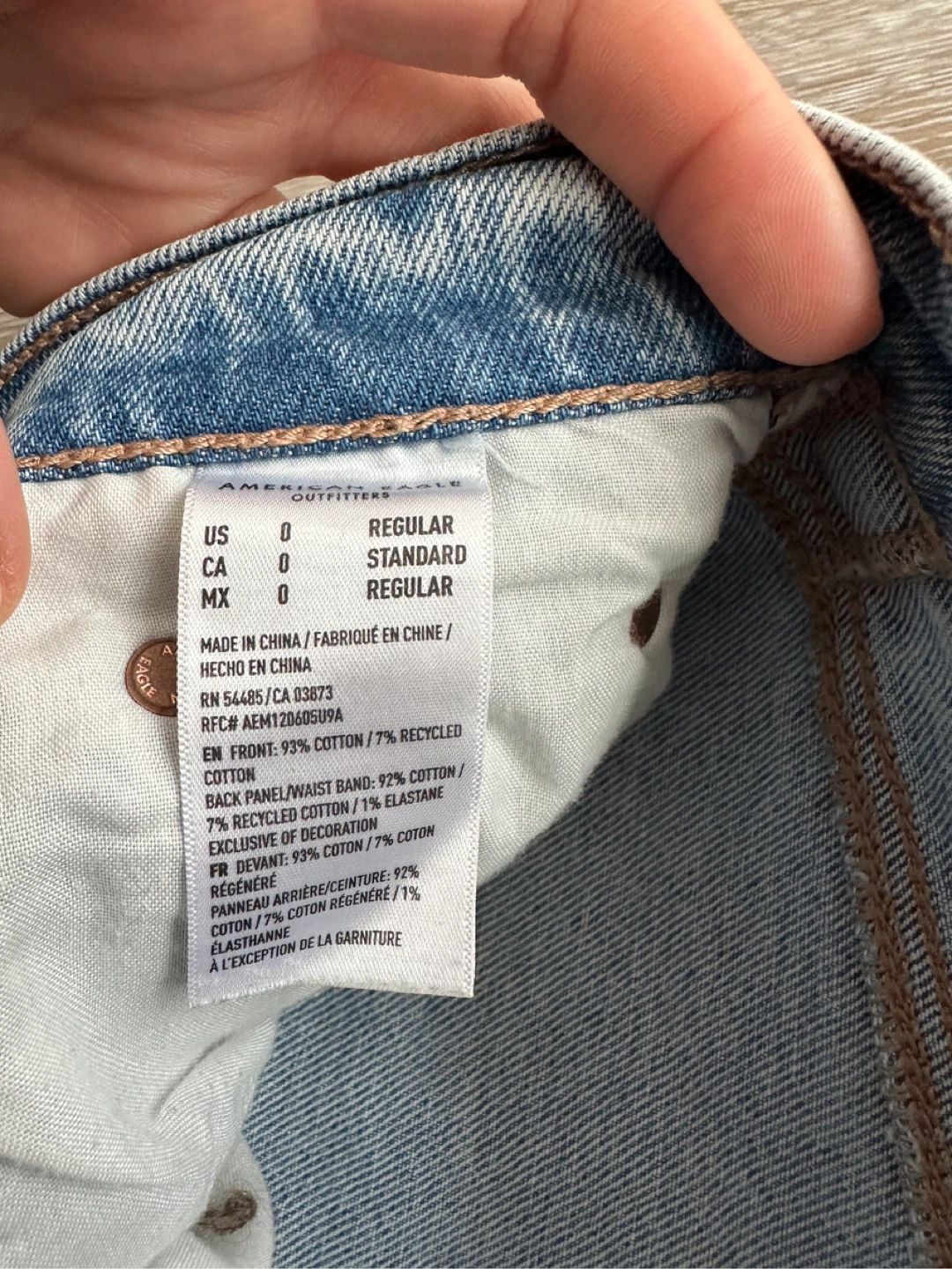 American Eagle Distressed Light Wash Jeans - photo 3