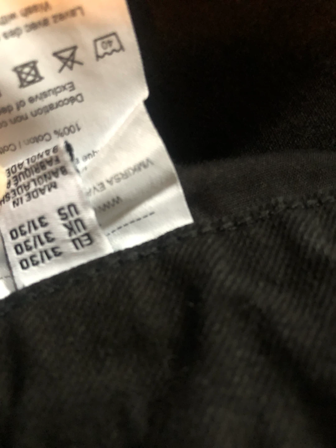 NEW Vero Moda Black Denim Jeans - photo 4