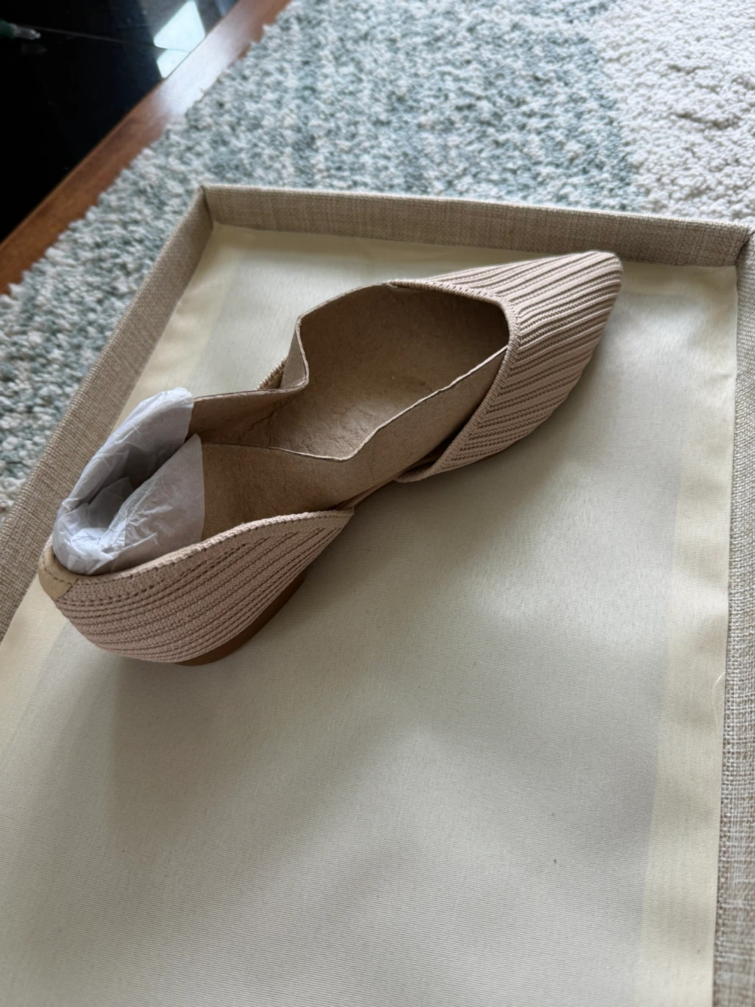 VIVAIA Pointed-Toe Flats - Nude/Blush Pink. Size 35. Brand New - photo 2