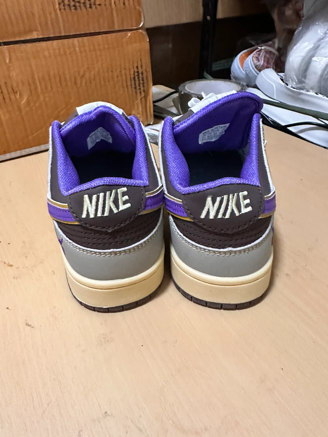 Nike SB Dunk Low "Purple Pulse" Sneakers - photo 3