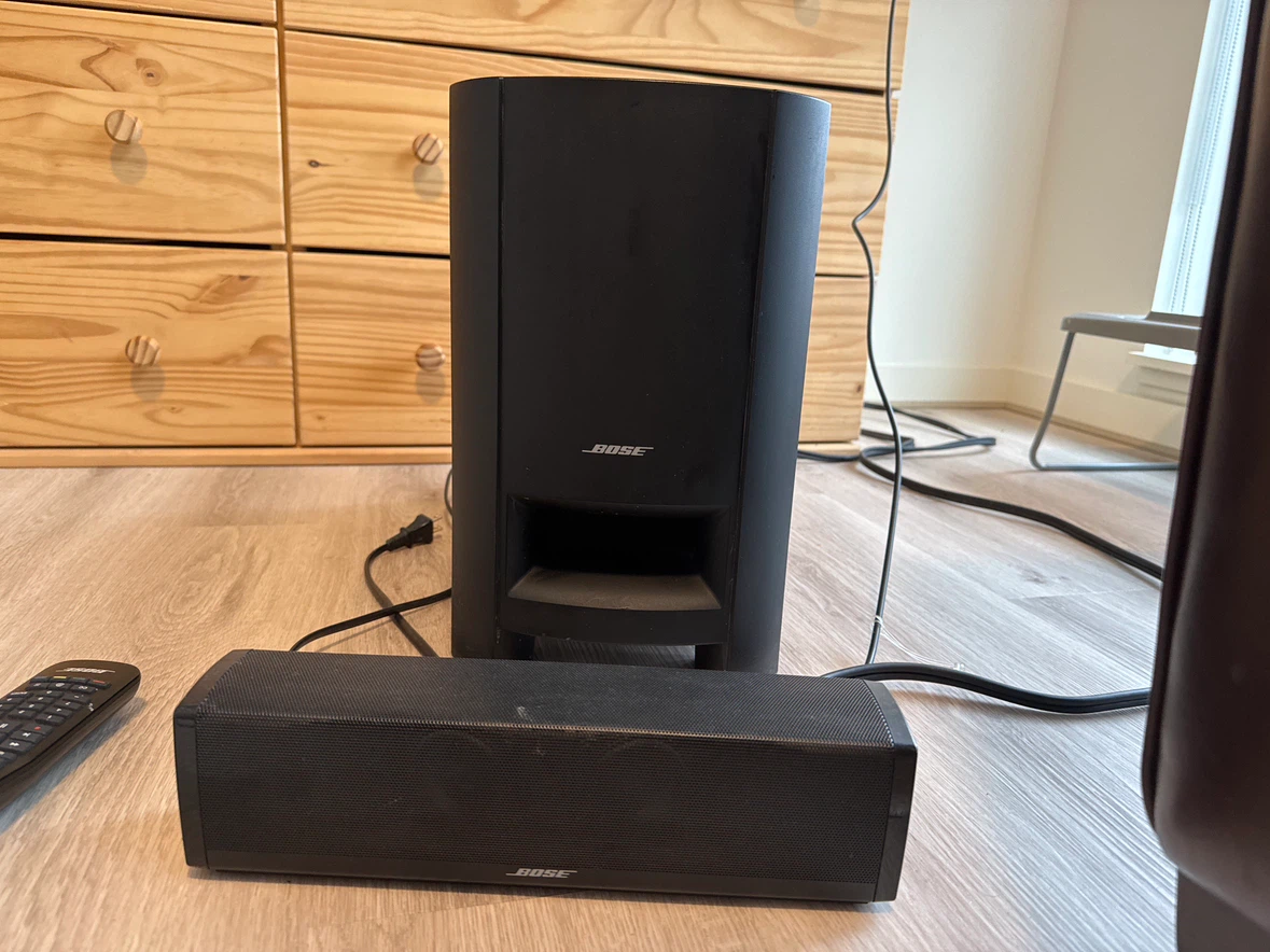 Bose Soundbar and Subwoofer System - photo 2
