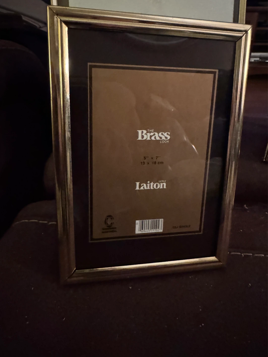 Brass Look Photo Frames Set - photo 5