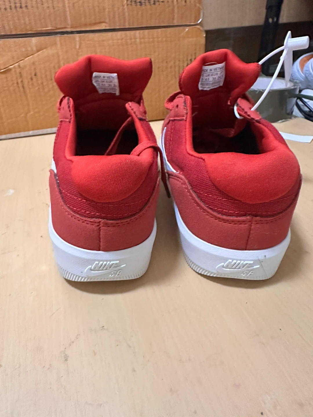 Nike SB Red Sneakers - photo 2