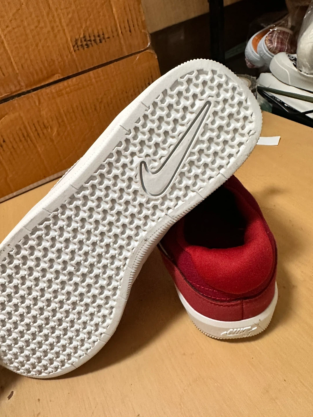 Nike SB Red Sneakers - photo 3
