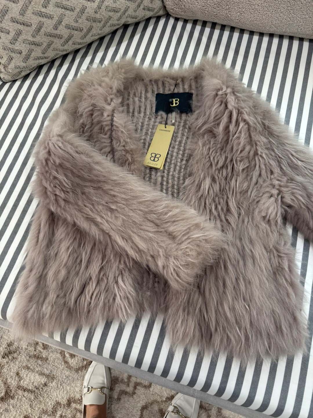 Basler Women's Cashmere Fur Jacket Size 40