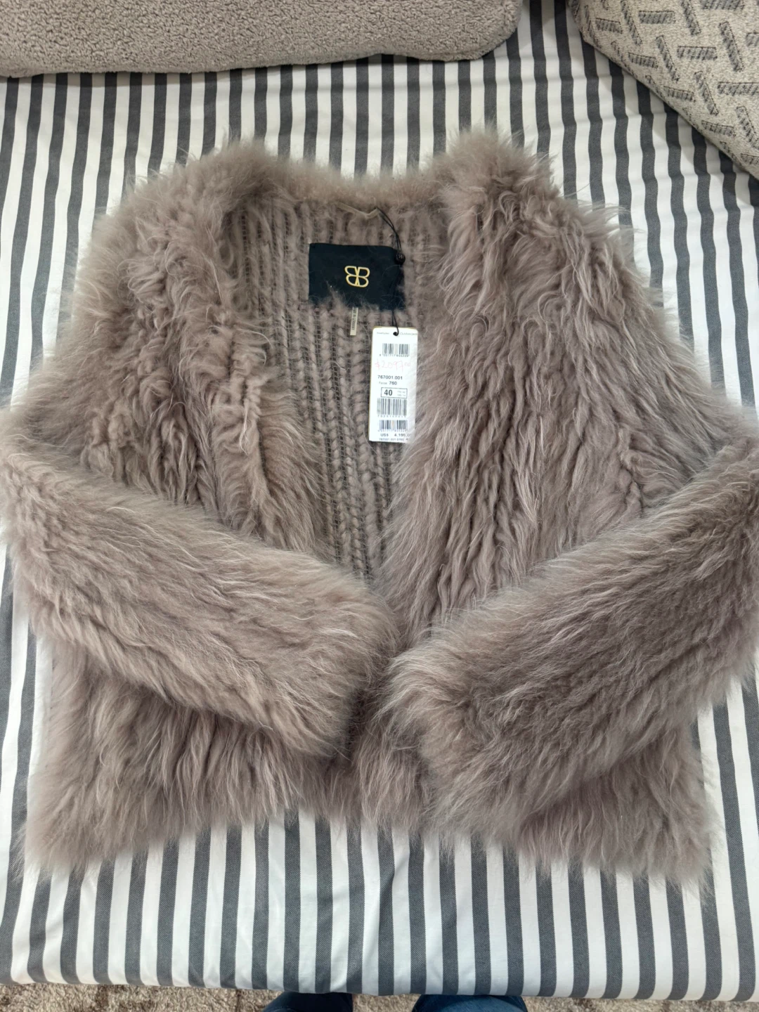 Basler Women's Cashmere Fur Jacket Size 40 - photo 3