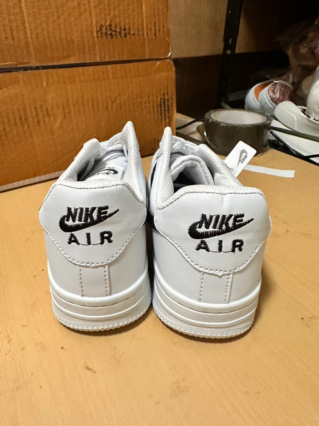 Nike Air Force 1 White Sneakers - photo 4