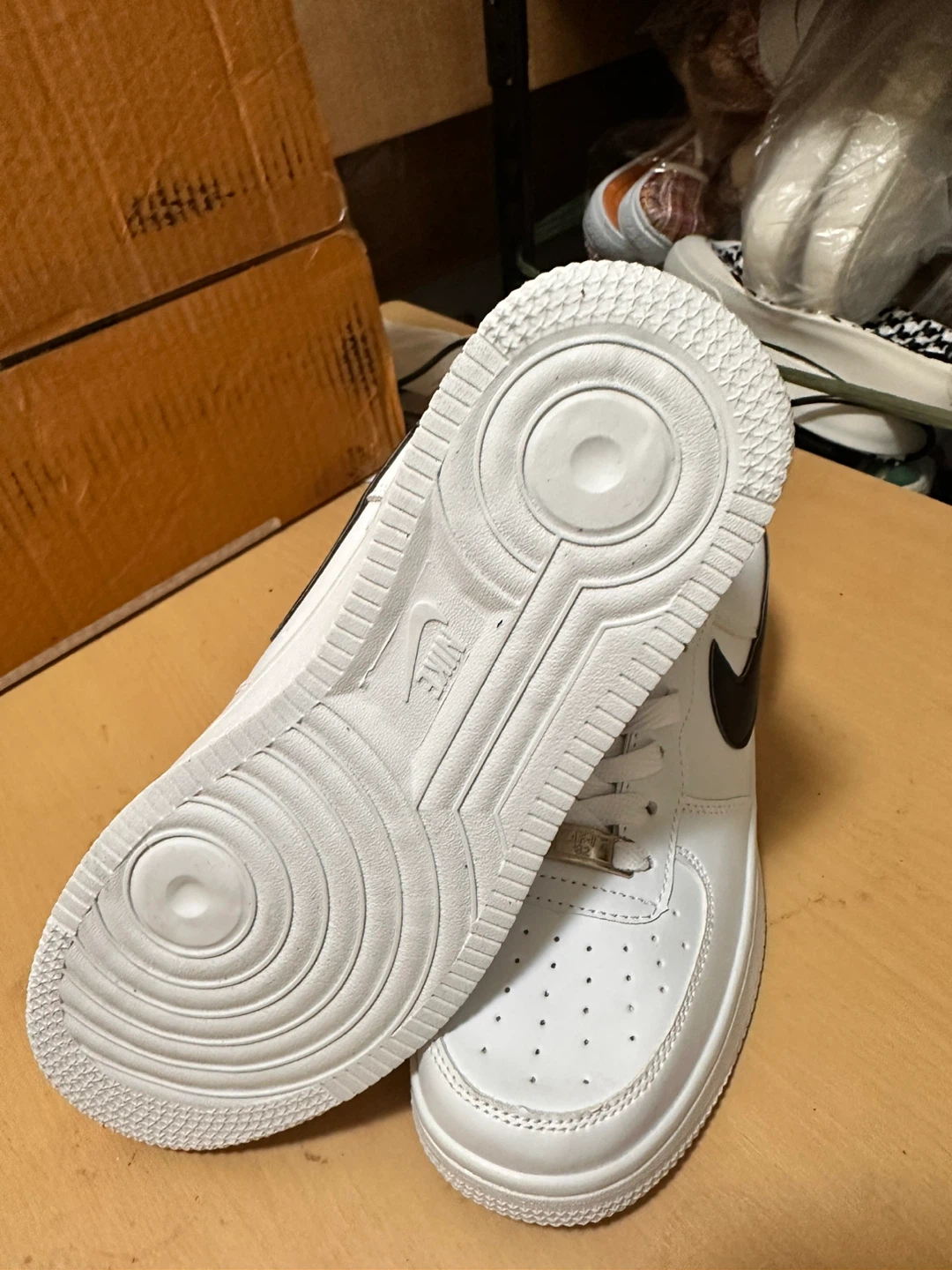 Nike Air Force 1 White Sneakers - photo 3