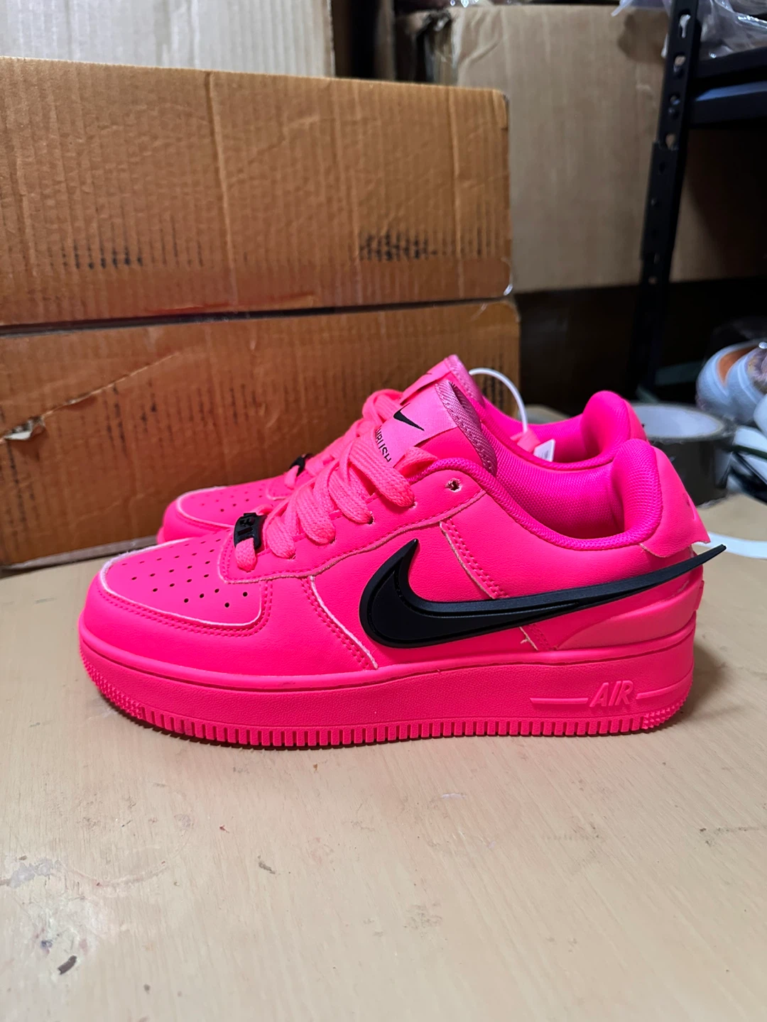Nike Air Force 1 AMBUSH "Pink Neon" Size 5.5