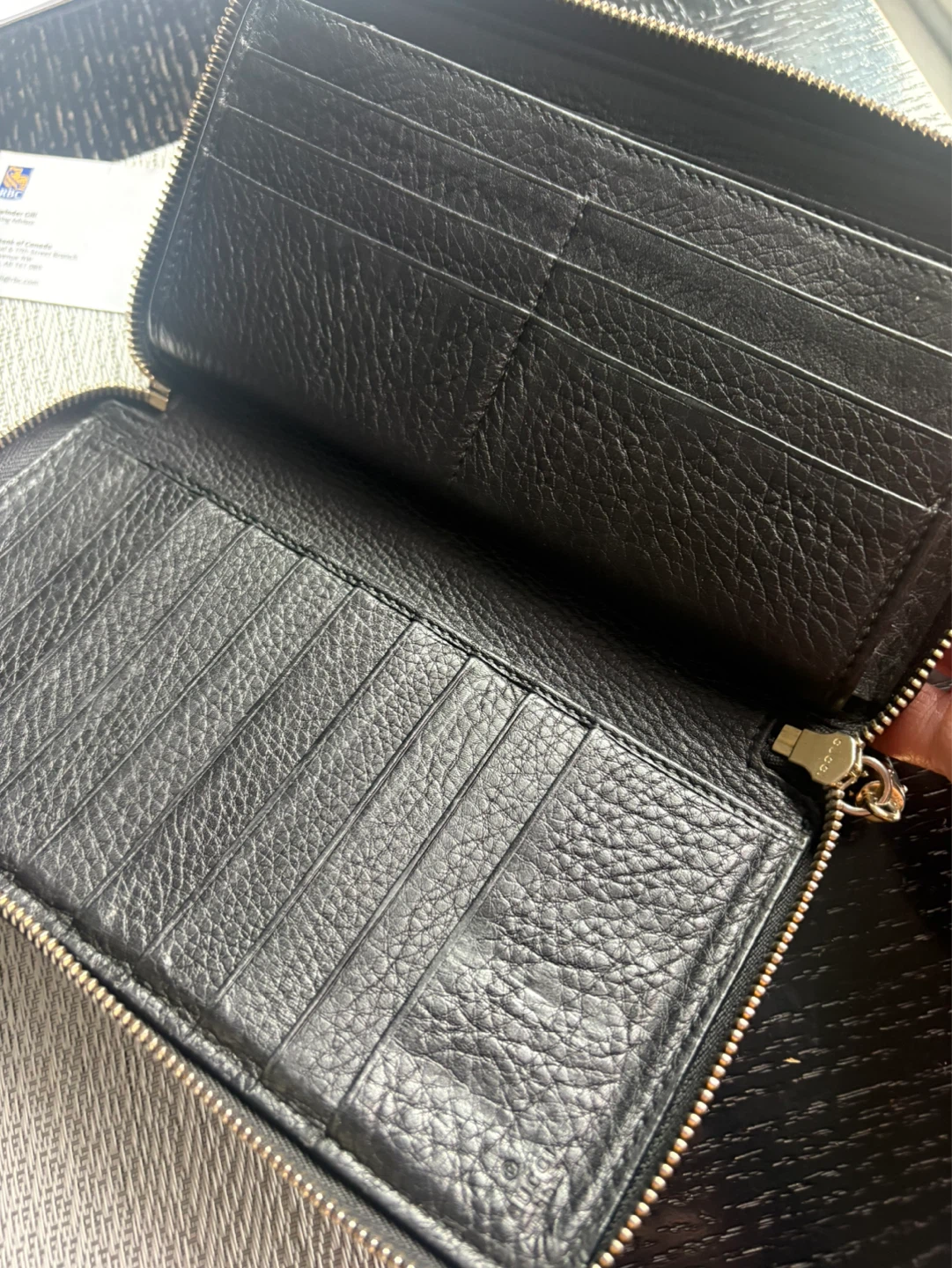 Gucci Black Leather Wallet - photo 2