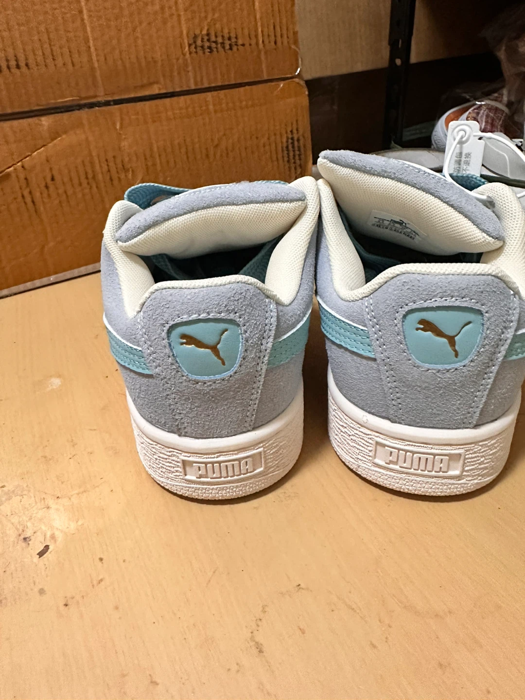 Puma Suede XL Sneakers - Grey/Teal - photo 3