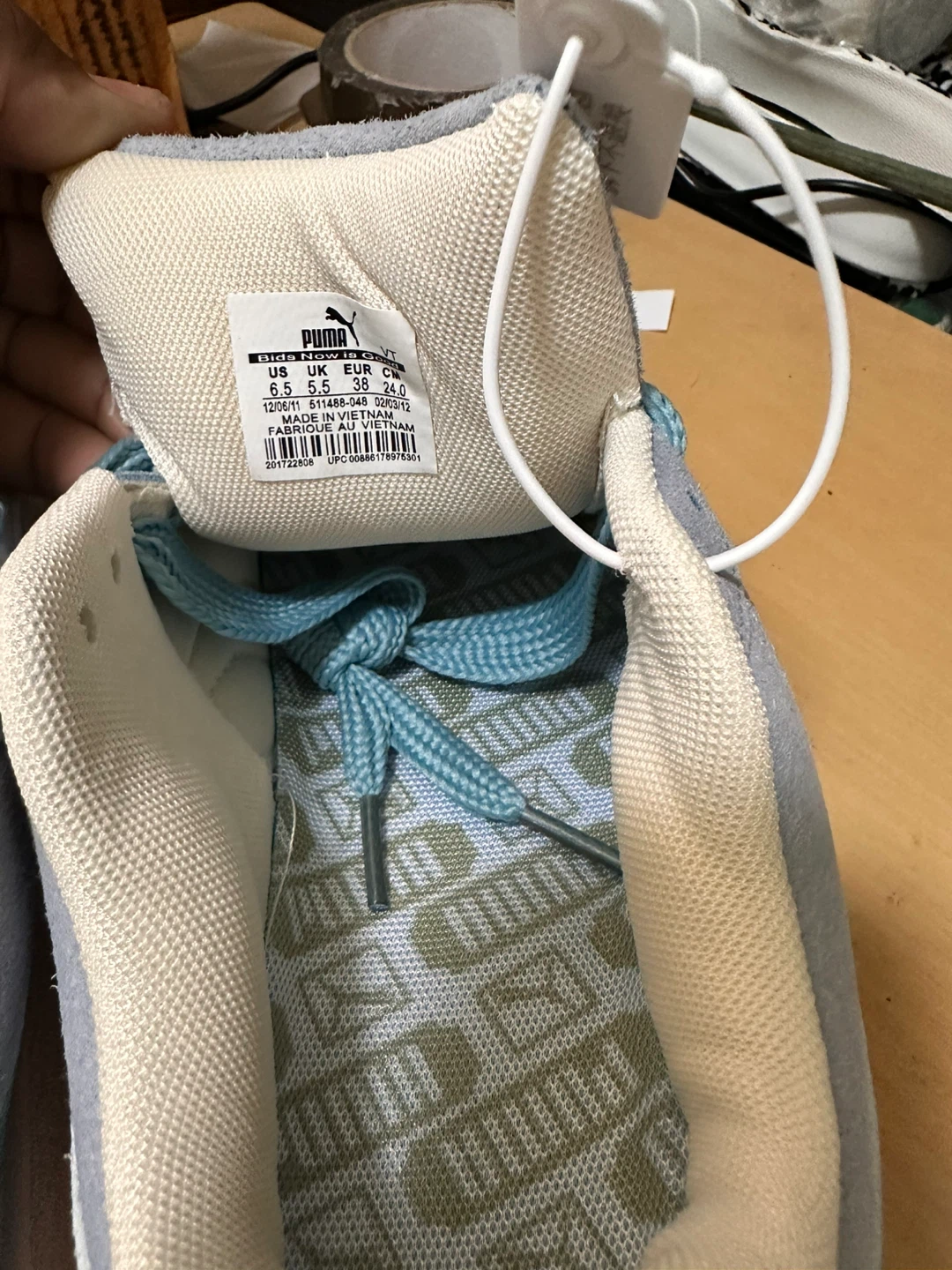 Puma Suede XL Sneakers - Grey/Teal - photo 5