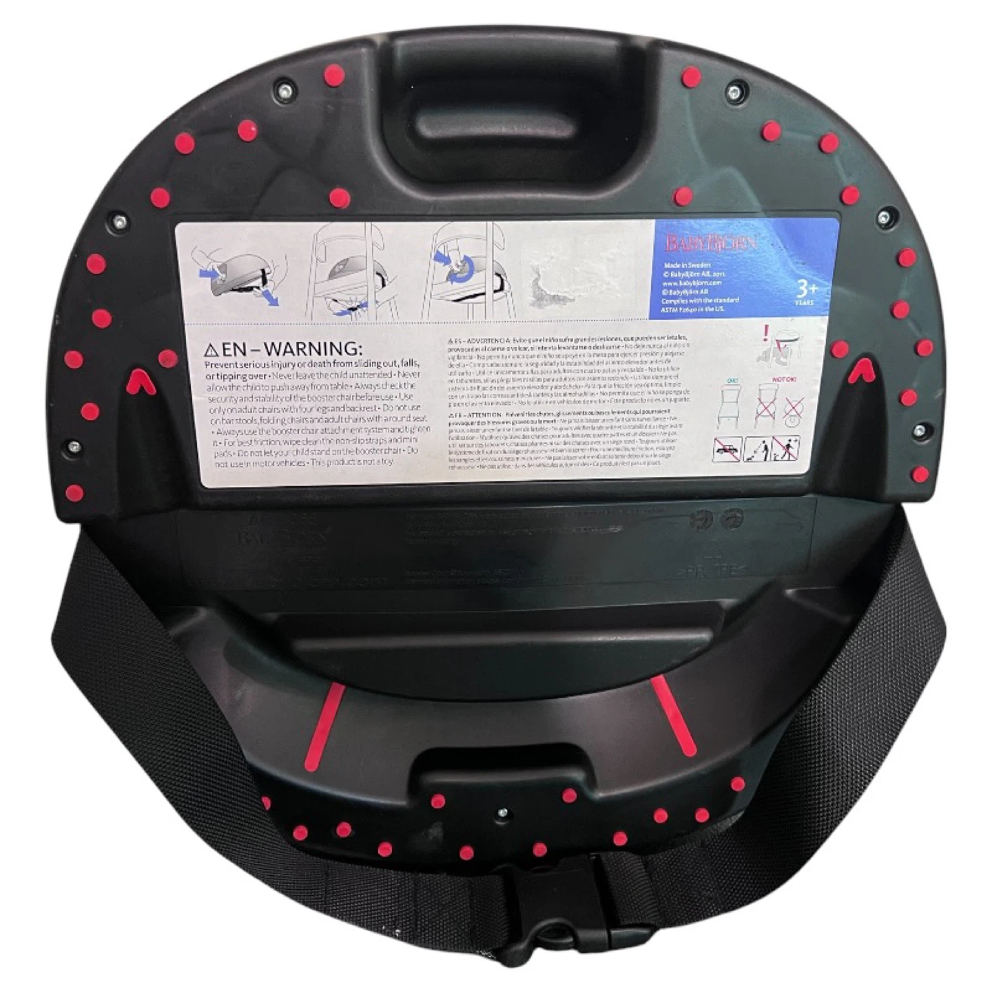 BabyBjörn Booster Seat – Adjustable Height – Gently Used - photo 3