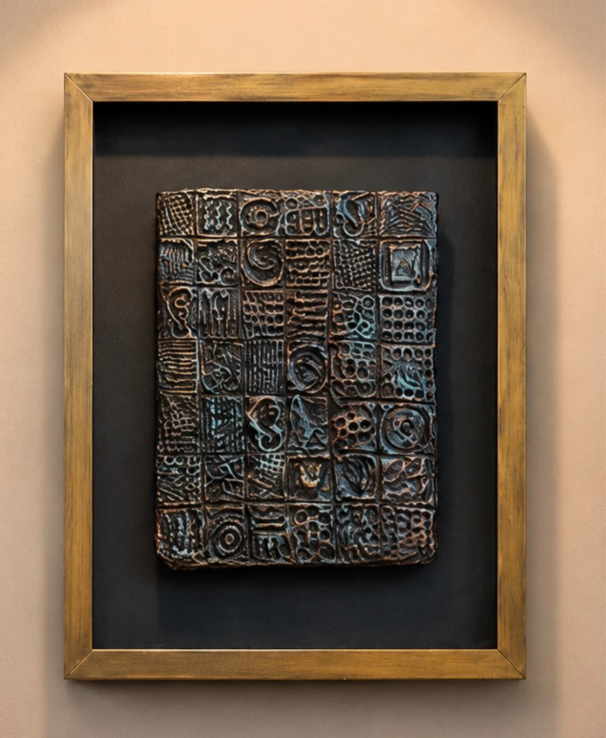 Textured Wall Art Decor Piece - photo 2