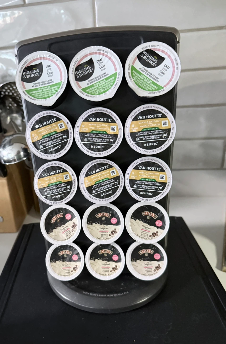 Breville  K-Cup Keurig Carousel Pod Holder 30 Pod Rotating Stand