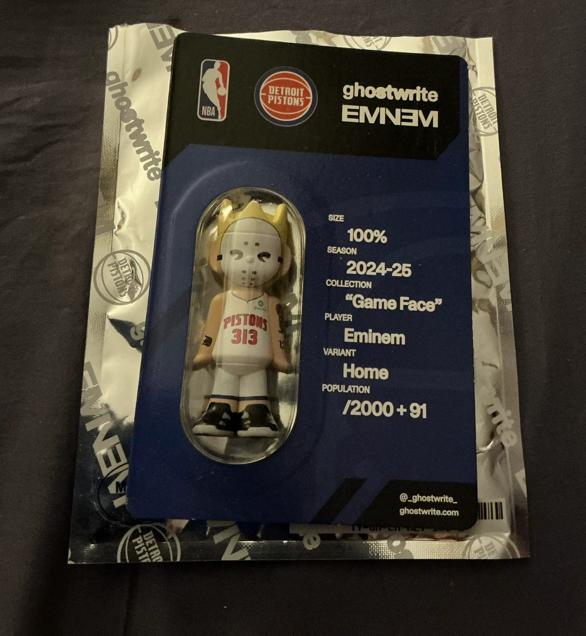 Ghostwriter Eminem "Game Face" Collector Figure