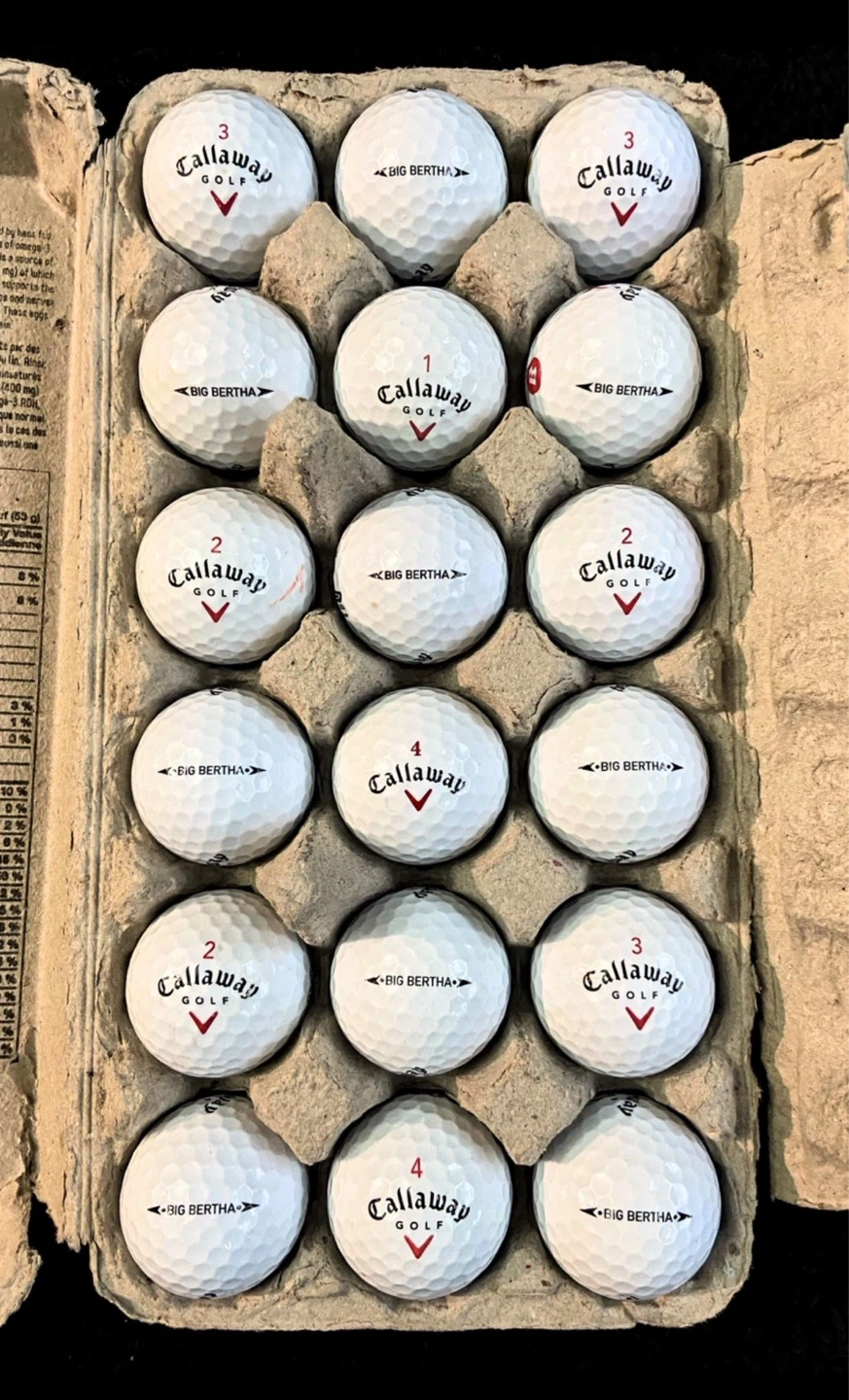 18 Callaway Big Bertha Golf Balls - photo 2