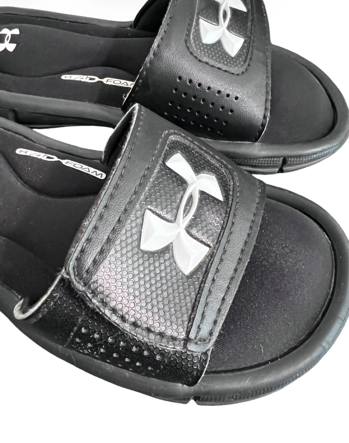 Under Armour Kids Adjustable Slides – Size 11K - photo 4