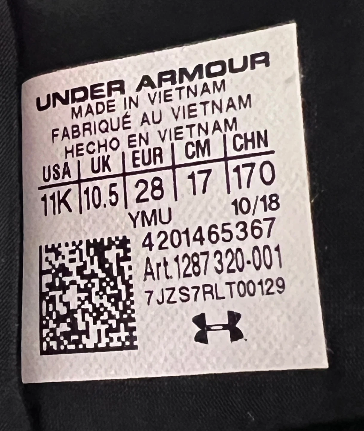 Under Armour Kids Adjustable Slides – Size 11K - photo 3