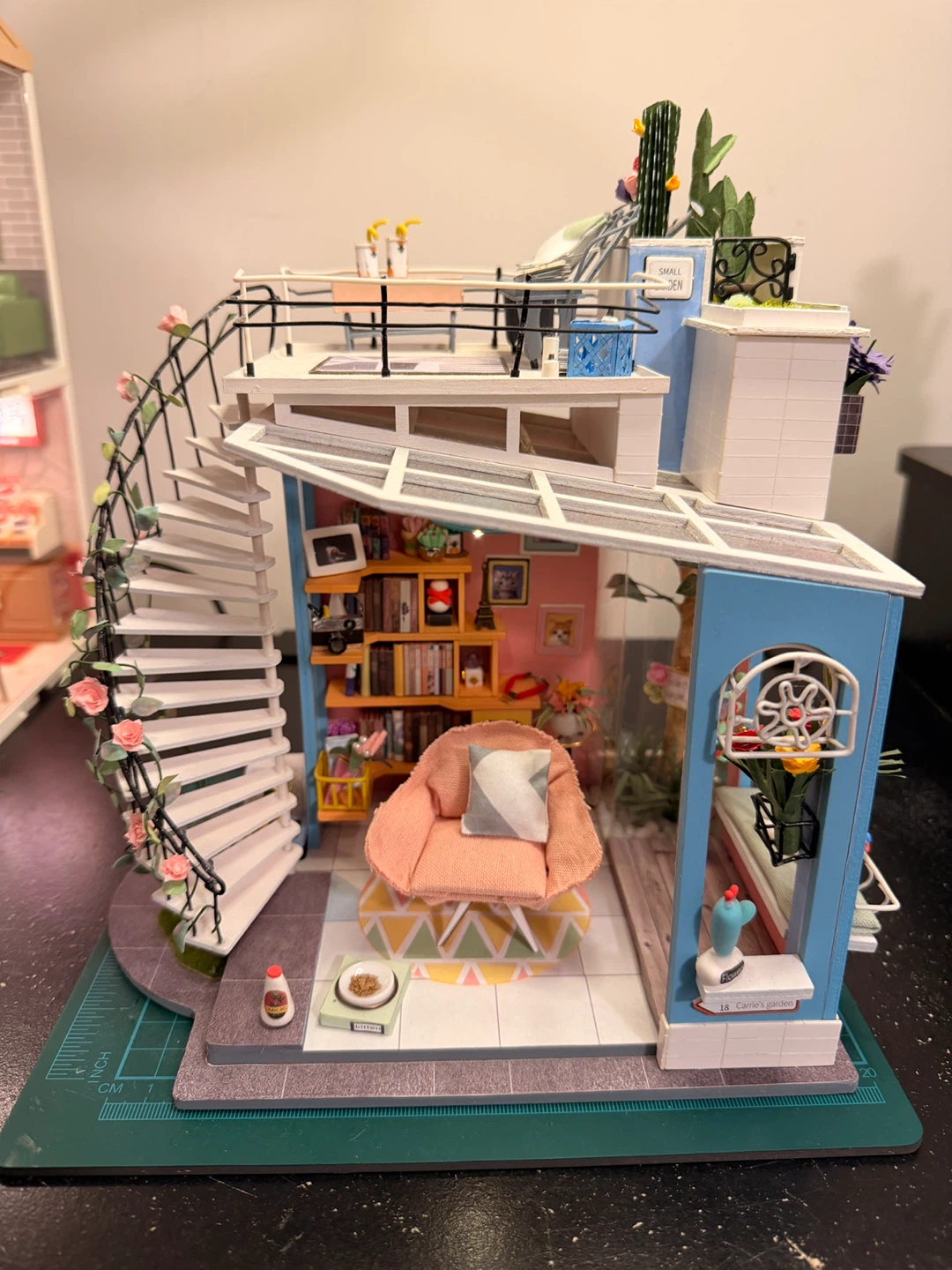 Rolife DIY Dora’s Loft Miniature Dollhouse (Assembled)