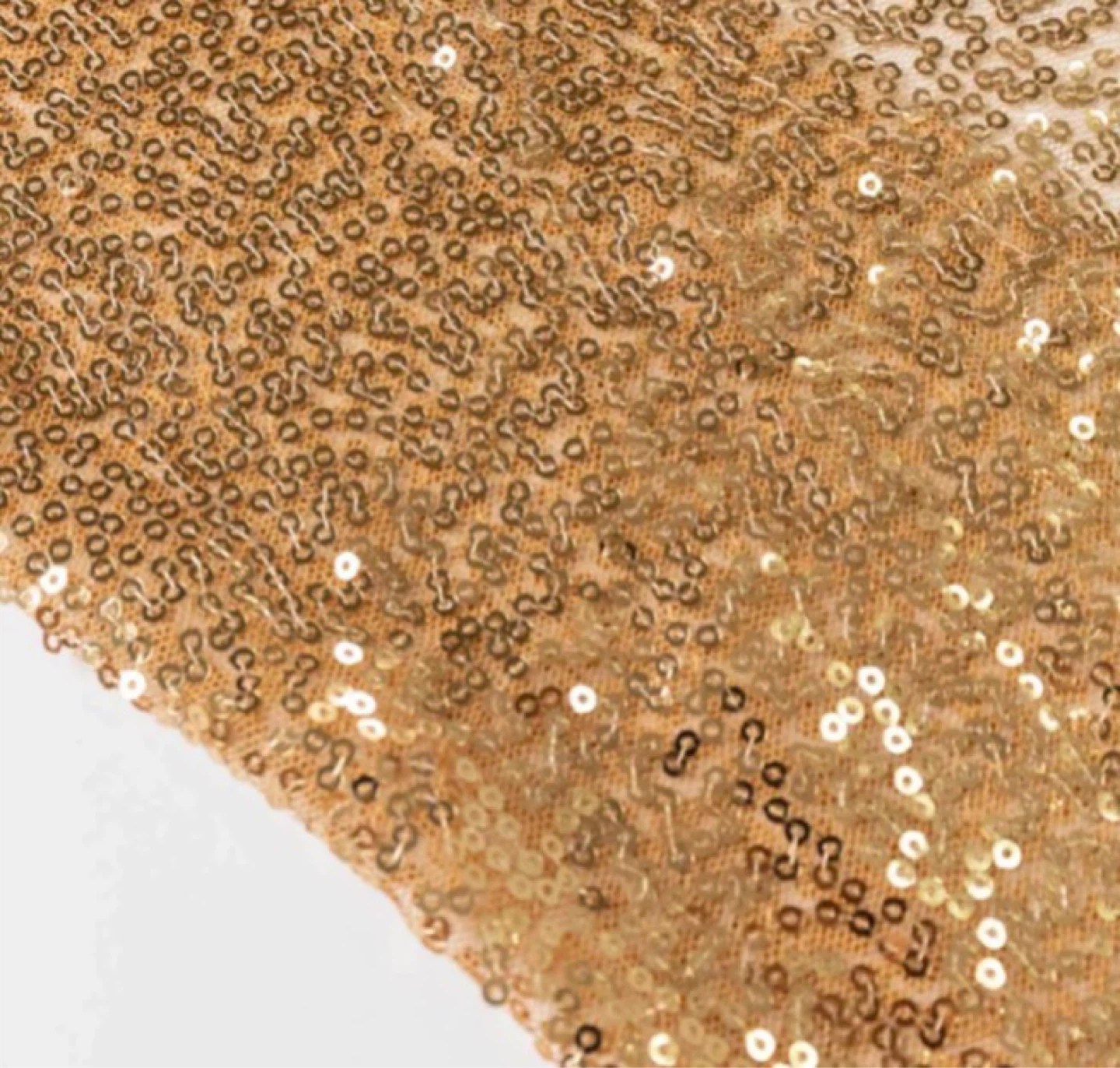 Gold Sequin Drape Panel - photo 2