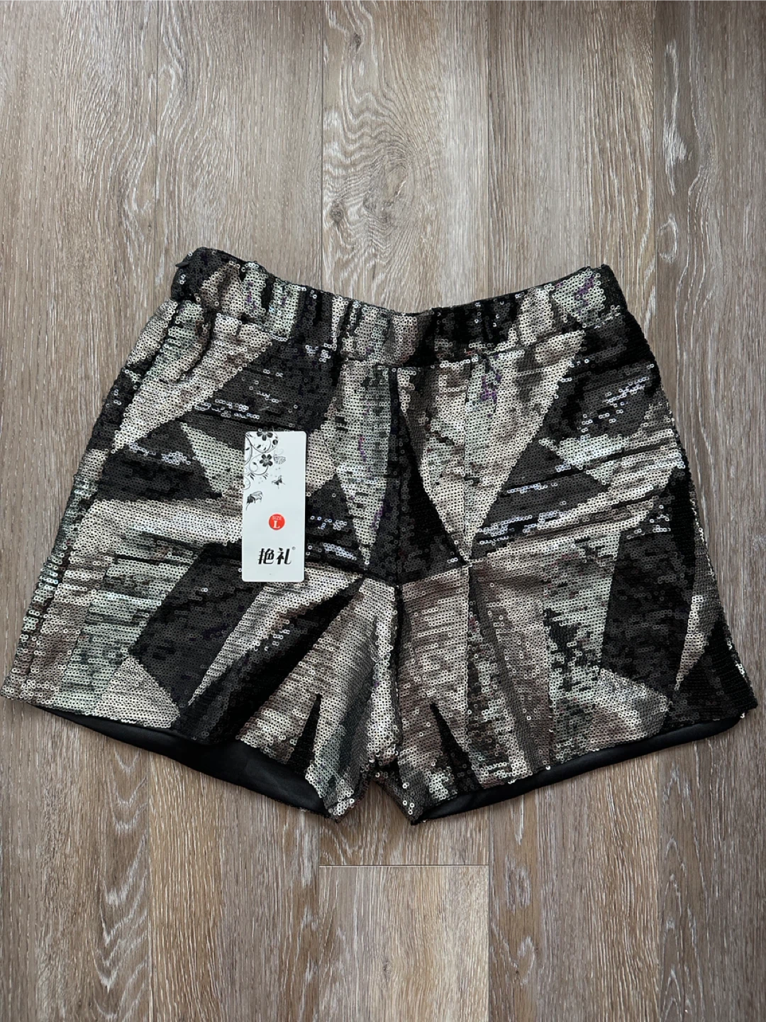 NEW Sequin Shorts XS