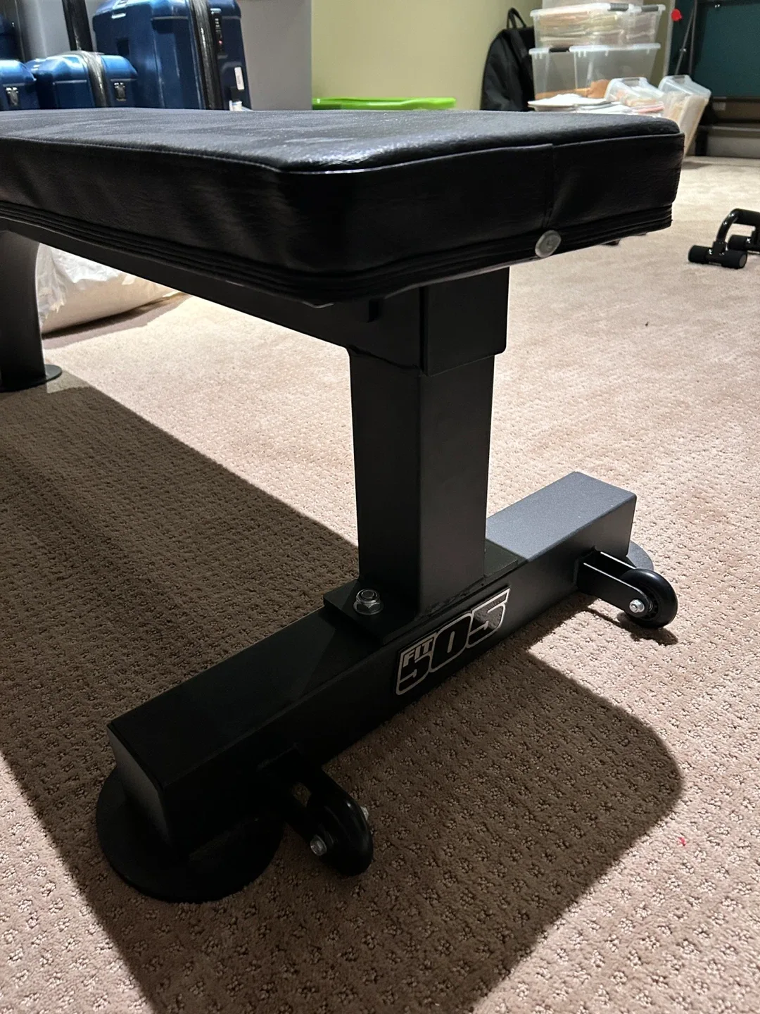 Fit505 Commercial Flat Weight Bench – Heavy Duty Gym Bench - photo 2