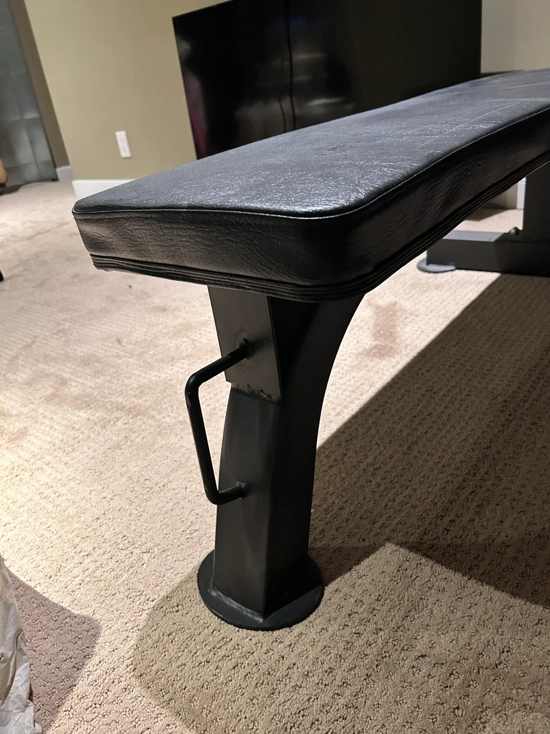Fit505 Commercial Flat Weight Bench – Heavy Duty Gym Bench - photo 3