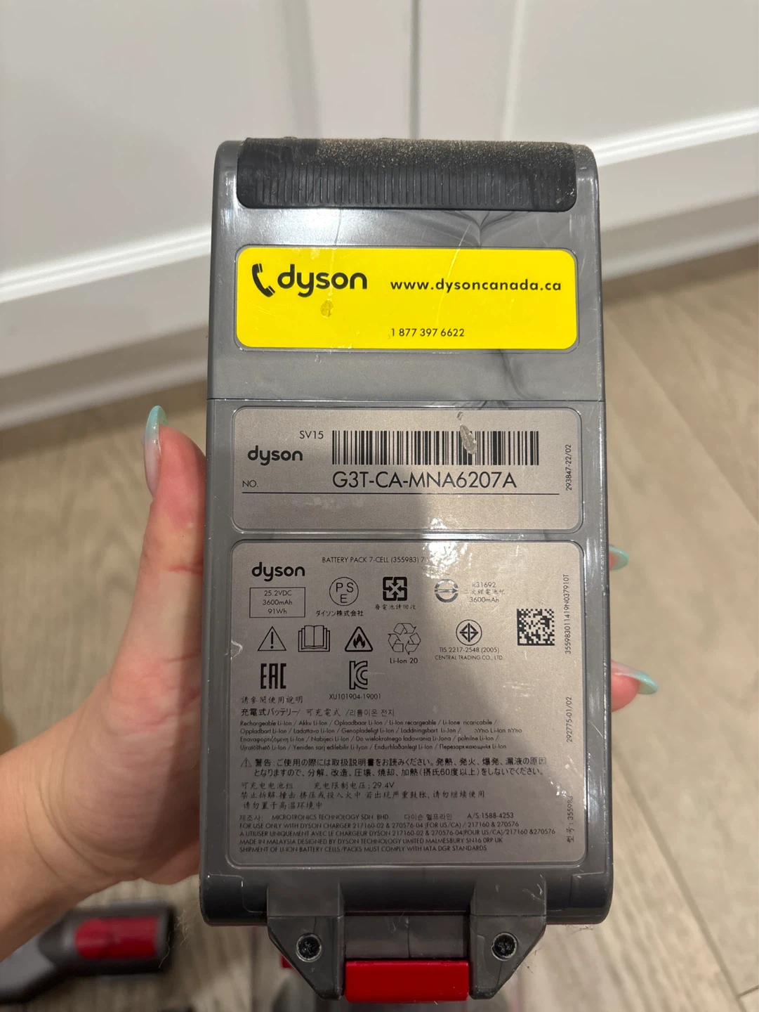 Dyson Vacuum Cleaner with Parts - photo 2
