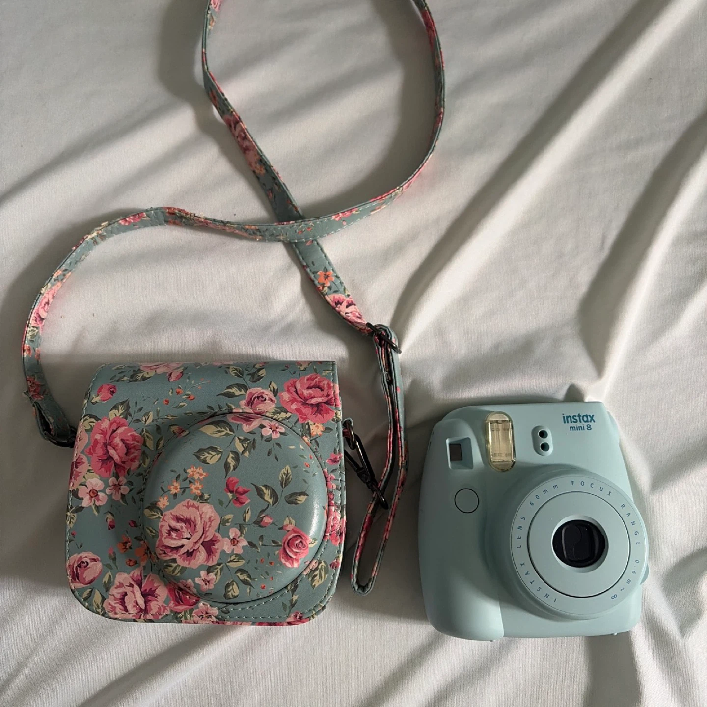 Fujifilm polaroid Instax light blue Mini 8