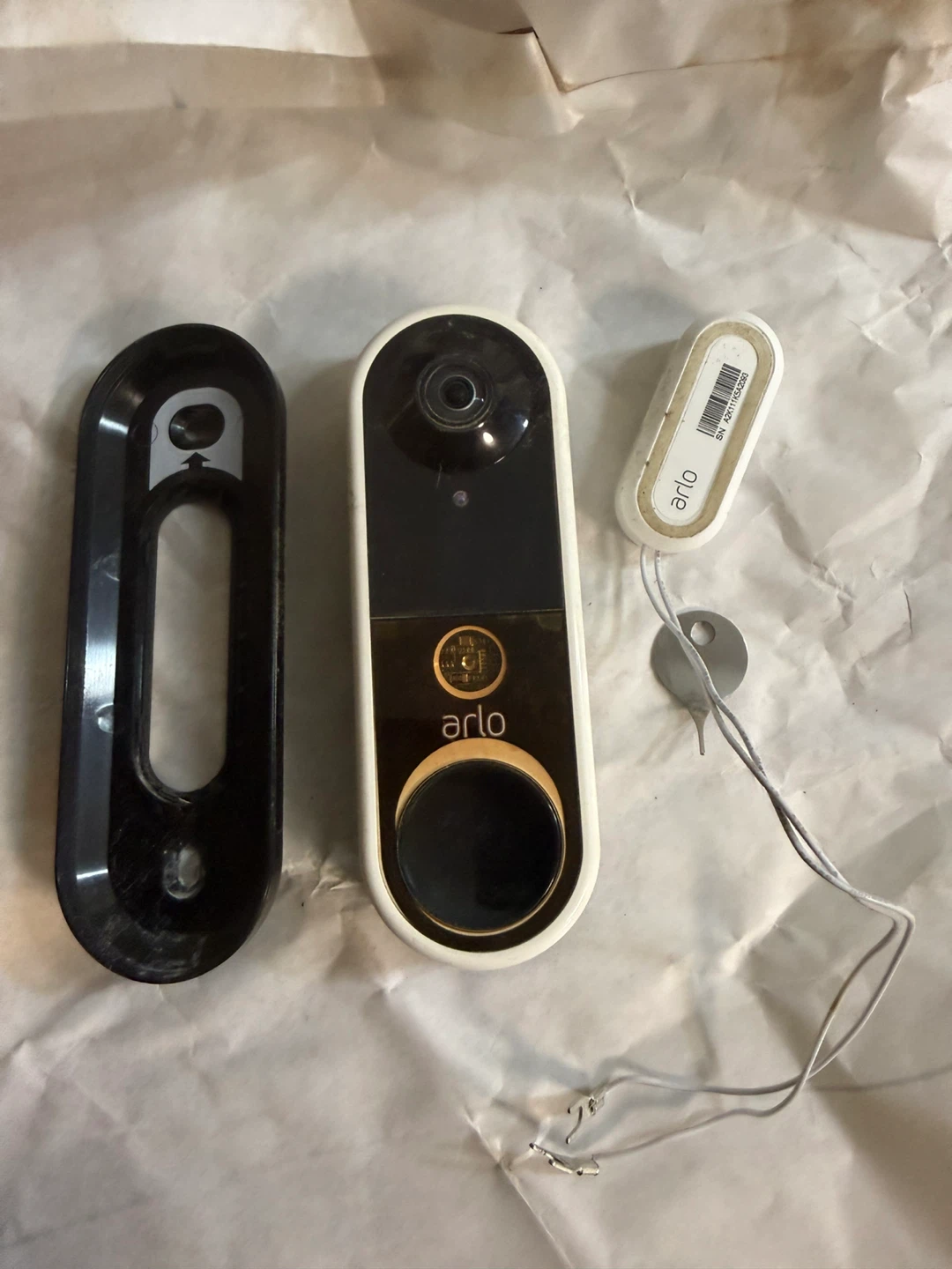 Arlo Video Doorbell with Mounting Bracket