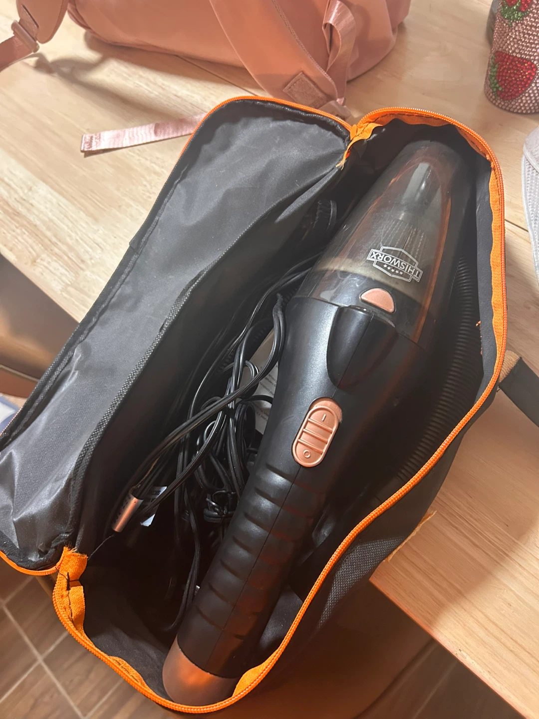 THISWORKX Handheld Car Vacuum
