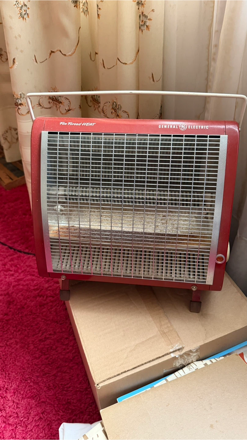 GE General Electric Fan Forced Heater
