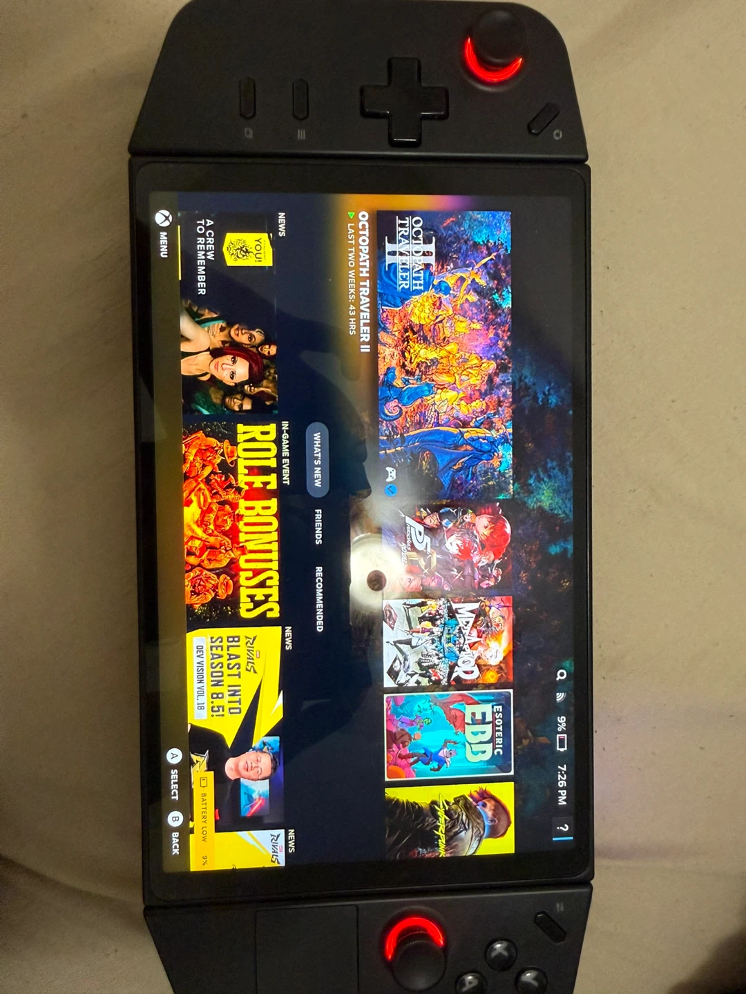 Lenovo Legion Go Z1 Extreme – 512GB / 16GB RAM