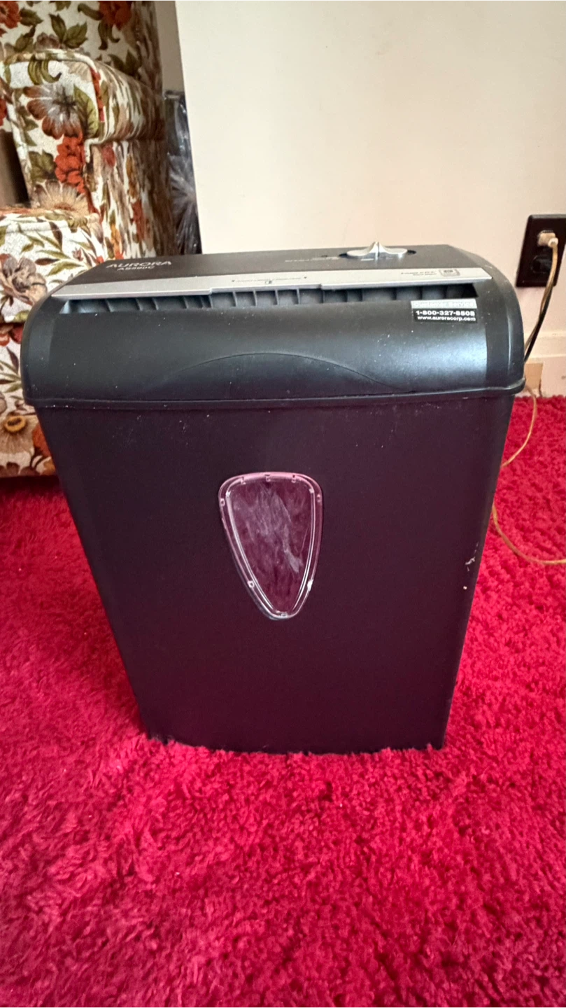 Aurora AS890C Paper Shredder