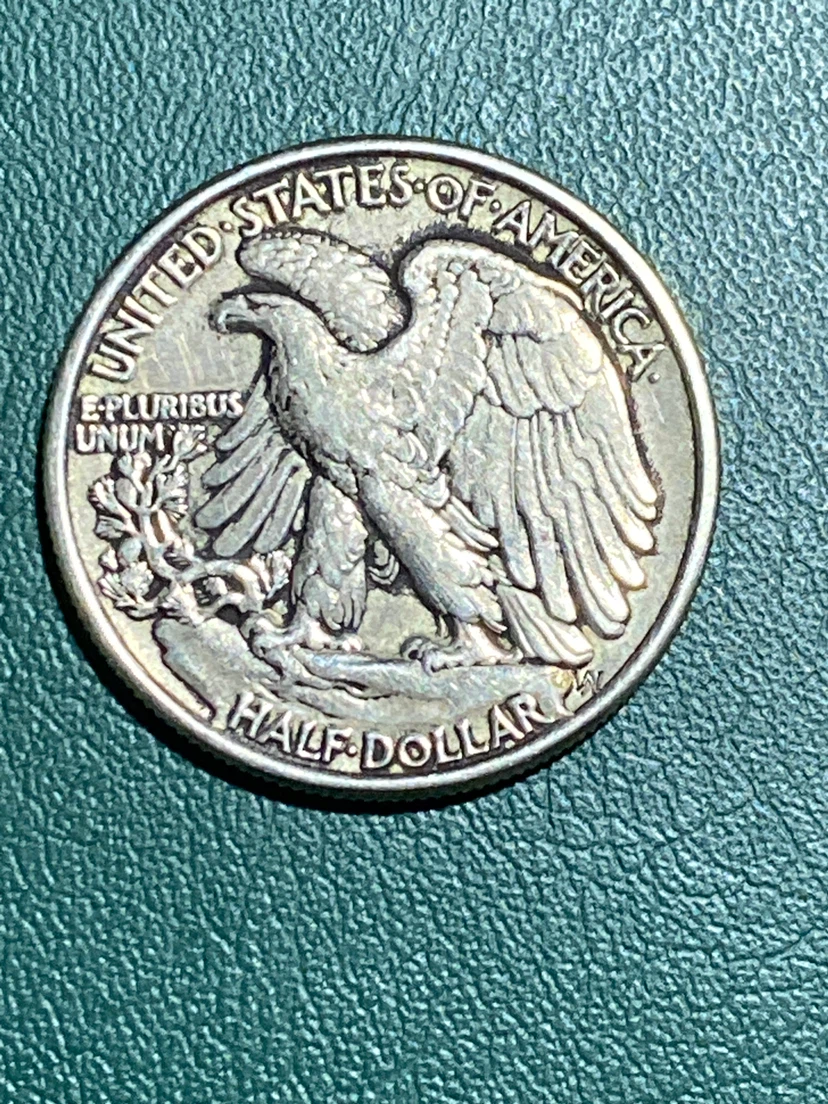1942 Walking Liberty Half Dollar Coin - photo 2