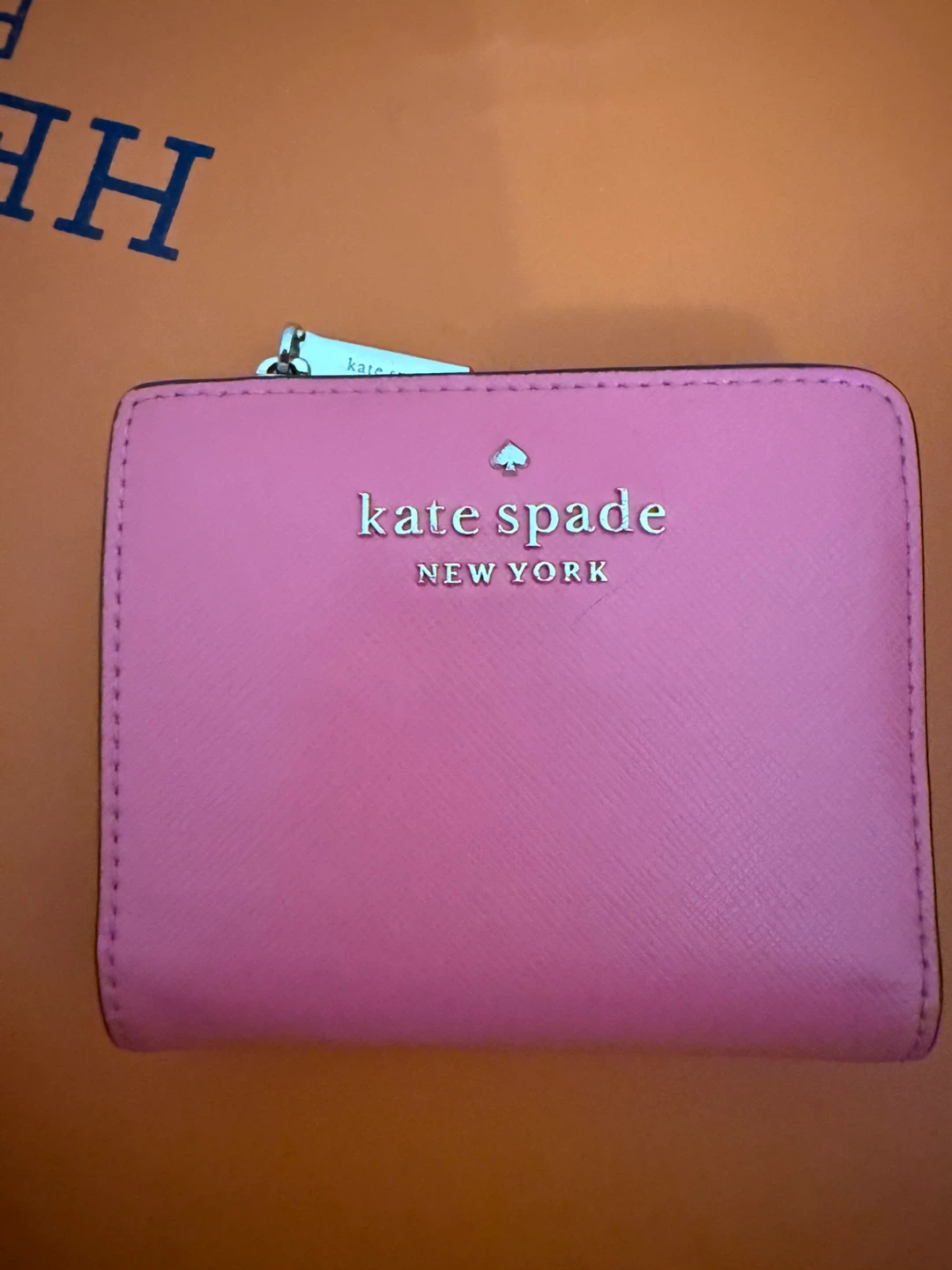 Kate Spade Pink Bifold Wallet