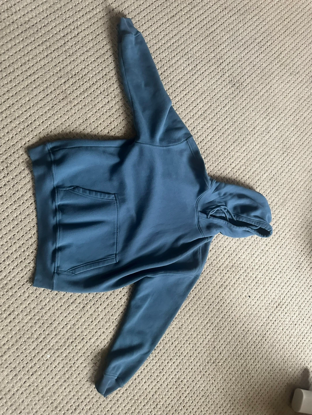 Blue Hooded Sweatshirt hollister