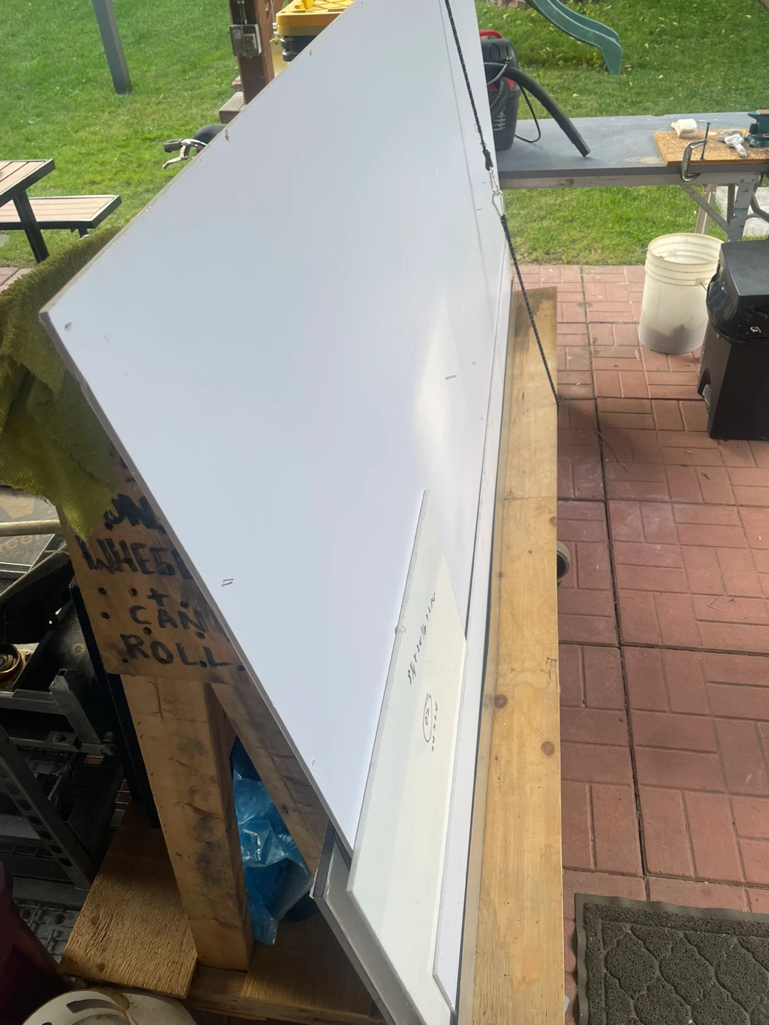 Space Saver Sheet Rack on Wheels