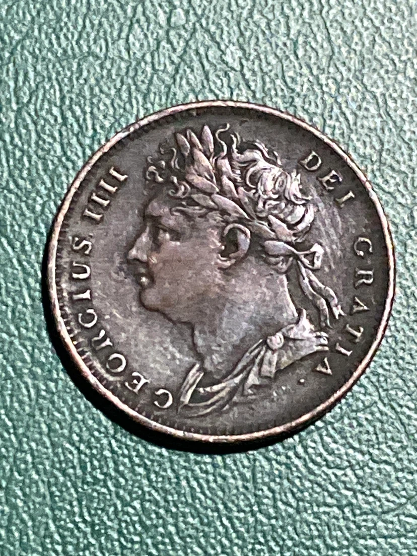 1825 British Coin - King George IV