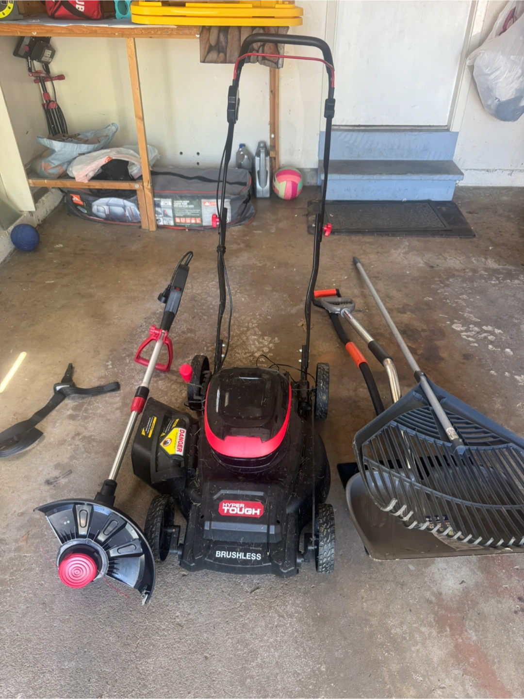 Battery grass cut and mashina - photo 2