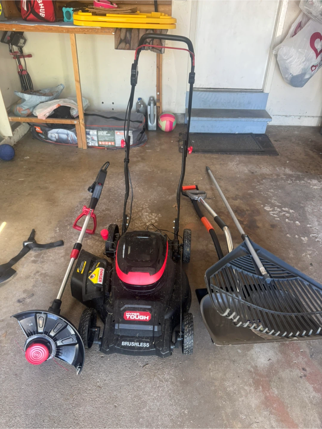 Battery grass cut and mashina