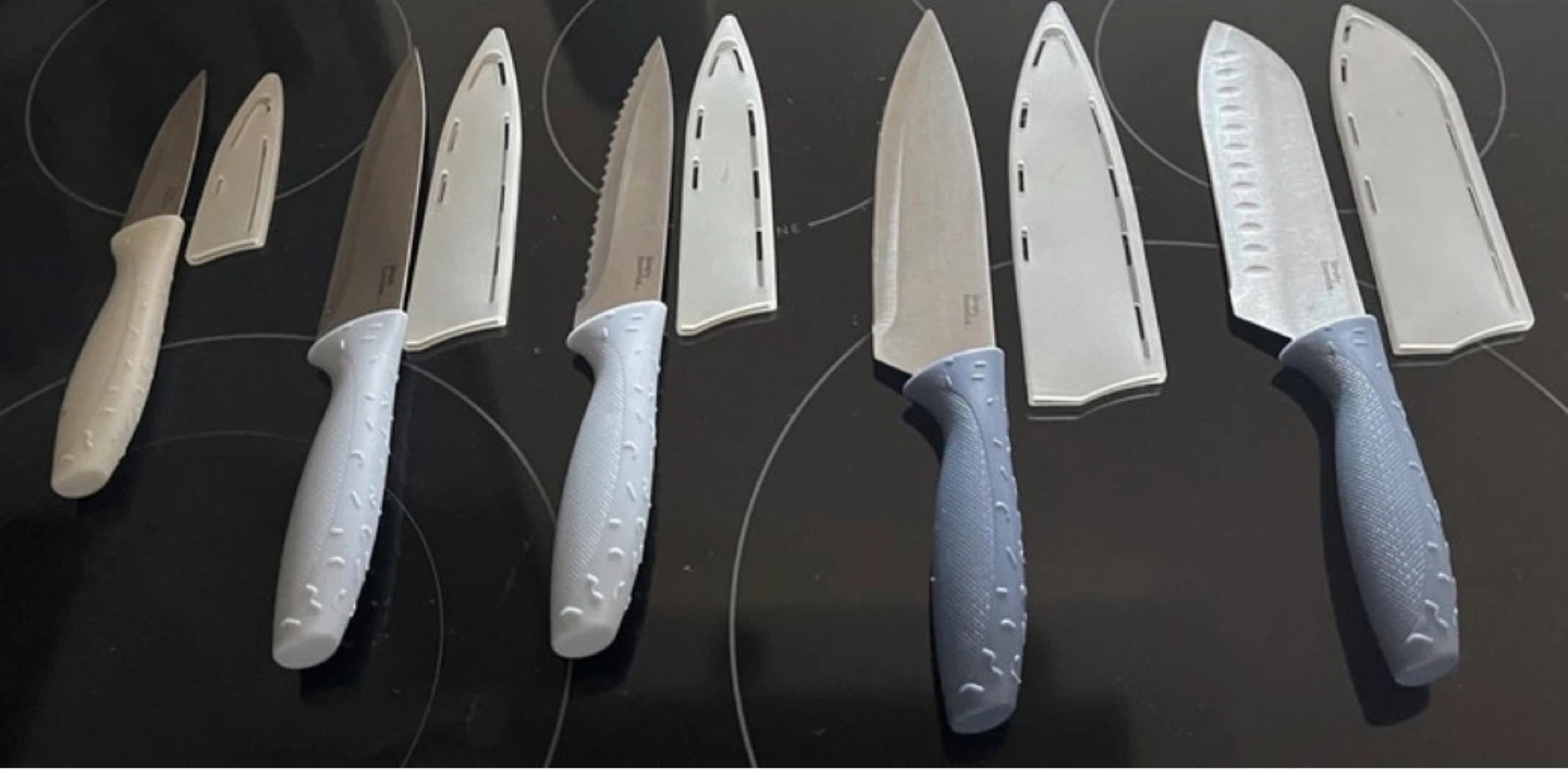 KITCHEN KNIVES HAMPTON FORGE 5-SET  Santoku Knifes
