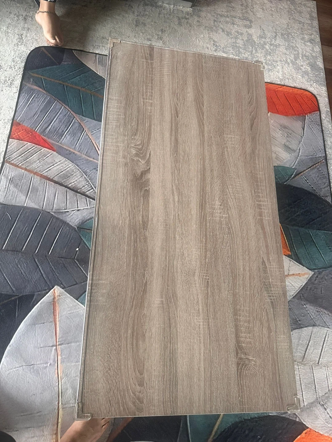 Wood Coffee Table with Shelf - photo 3