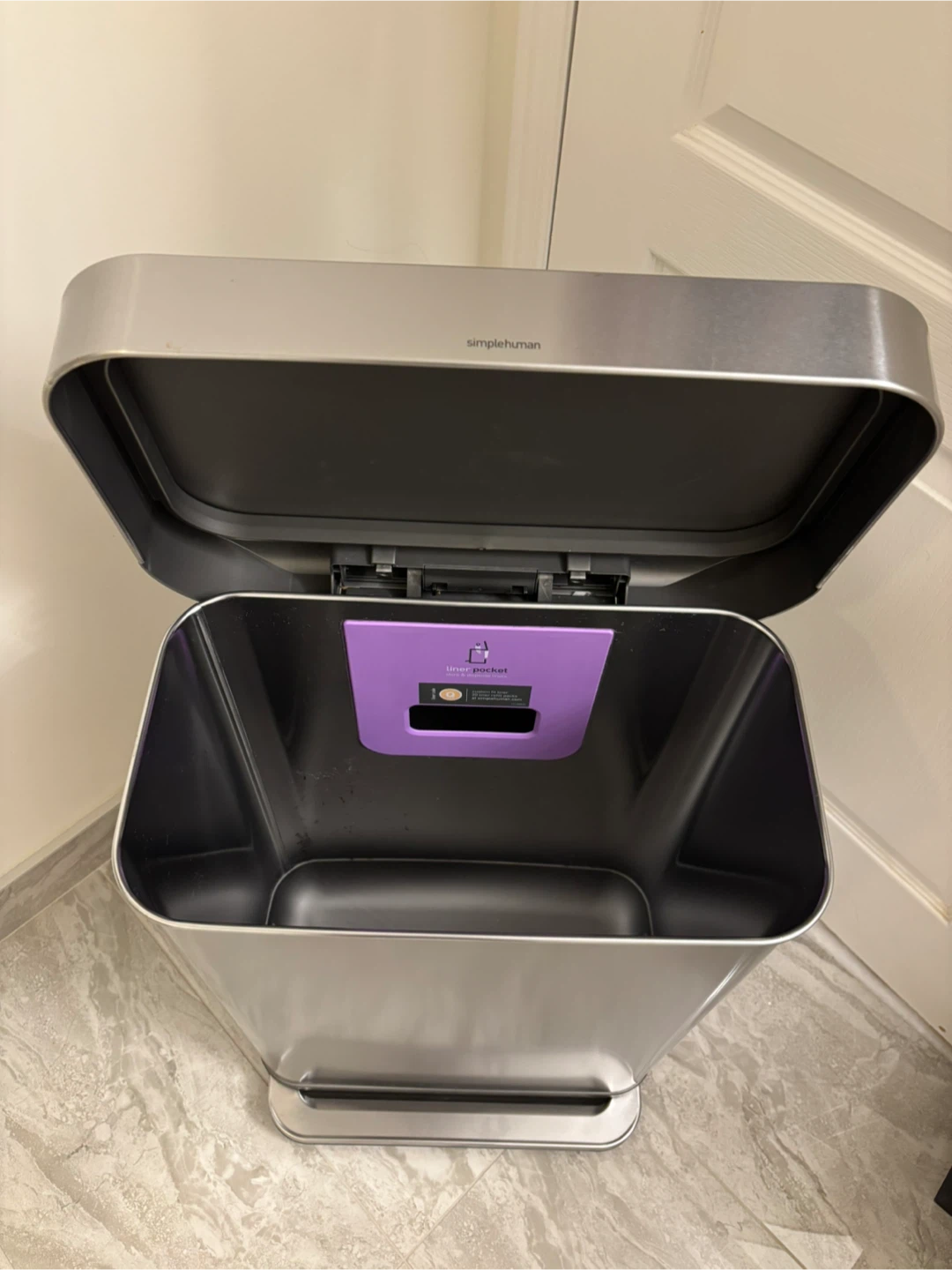 Simplehuman 55 Liter Garbage Can - photo 3