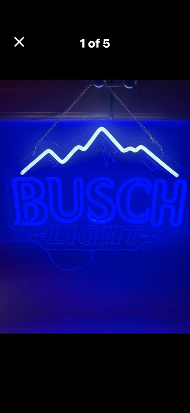 Busch Light Neon Sign - photo 2