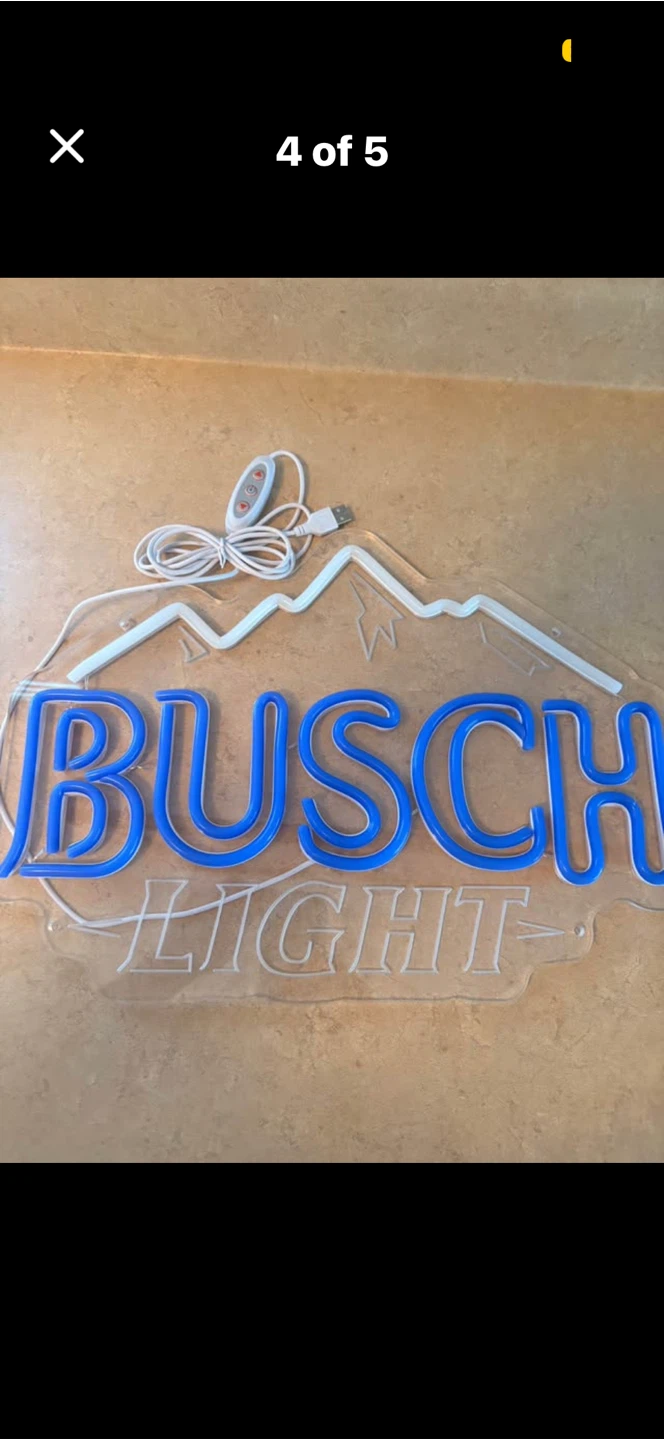 Busch Light Neon Sign - photo 3