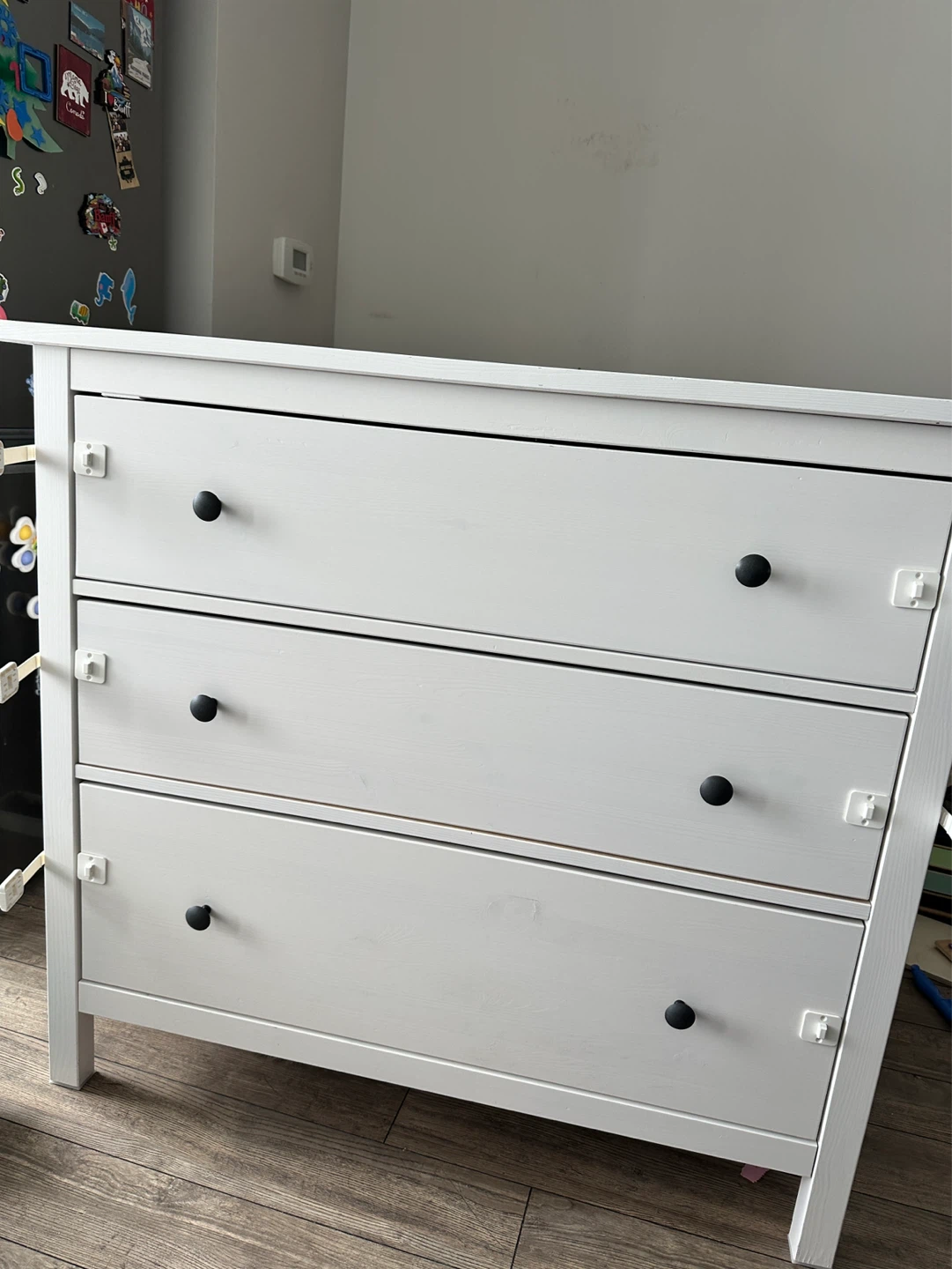 IKEA Hemnes White 3-Drawer Dresser - photo 4